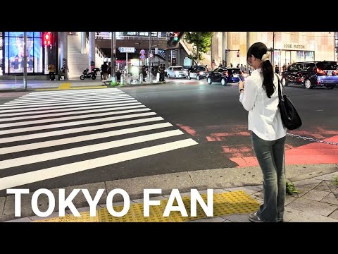 渋谷・表参道・原宿散歩 |【4K】 Night Walking Shibuya, Omotesando and Harajuku Tokyo Japan (July 2024)