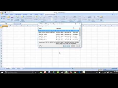 SAP By Design MS Excel Integration - Navigator Business Solutions