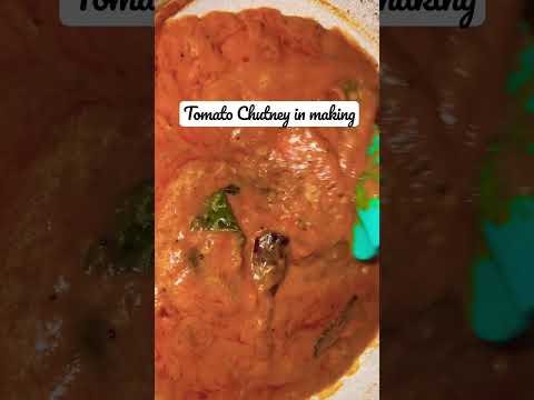 Tomato Chutney in making #viral #shorts #ytshorts #viralshorts