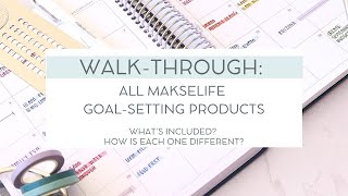 How to Pick a MäksēLife Planner: Full Goal-Setting Product Walk-Through