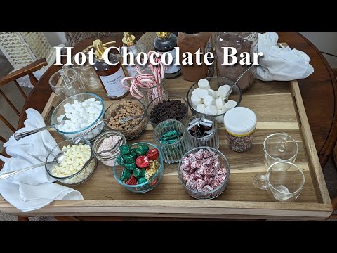 Hot Chocolate Charcuterie Board