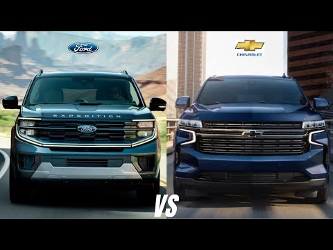 2025 Ford Expedition vs 2025 Chevrolet Tahoe: The Ultimate Full-Size  SUV Battle!