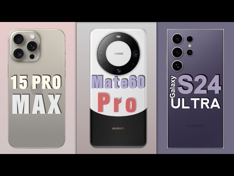 Samsung Galaxy S24 Ultra vs Huawei Mate60 Pro vs iPhone 15Pro Max"