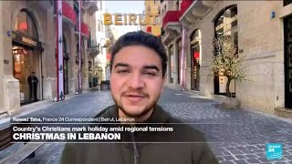 Christmas in Lebanon: Christians mark holiday amid regional tensions • FRANCE 24 English