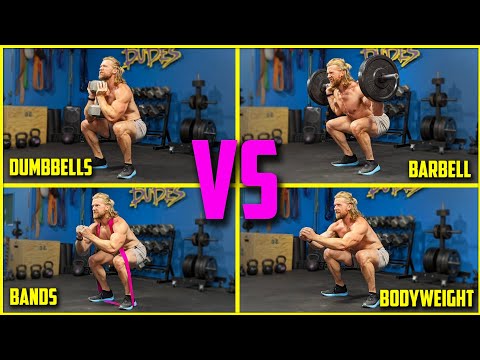 Which Workout Training Style Is Best? | Barbell vs Dumbbell vs Resistance Bands vs Bodyweight