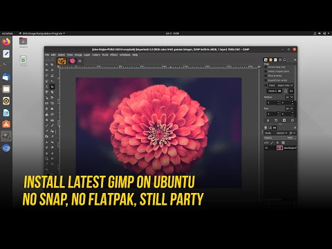 Install GIMP 2.10.32 on Ubuntu via PPA Repository | Adobe Photoshop Alternative for Linux