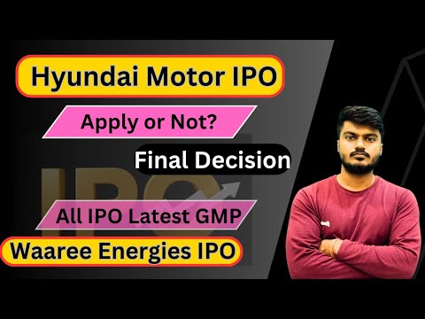 Hyundai Motor IPO || Final Decision || Latest GMP || Apply or Avoid?