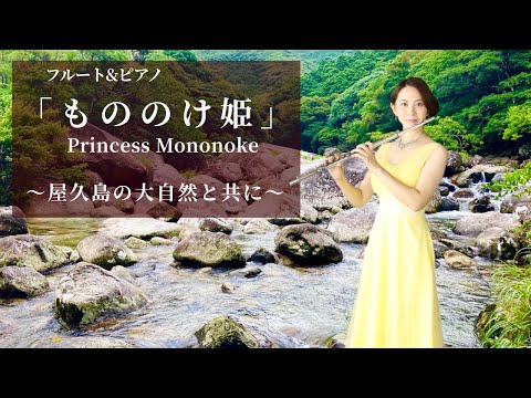 【フルートと観光地のコラボ企画②】『もののけ姫』よりテーマ曲〜屋久島の大自然の風景と共に〜Princess Mononoke @Yakushima