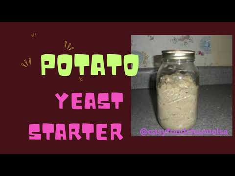 Yeast starter #yeaststartes #potatoyeaststarter