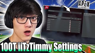 100 Thieves iiTzTimmy Apex Legends Settings | Timmy Sensitivity And DPI