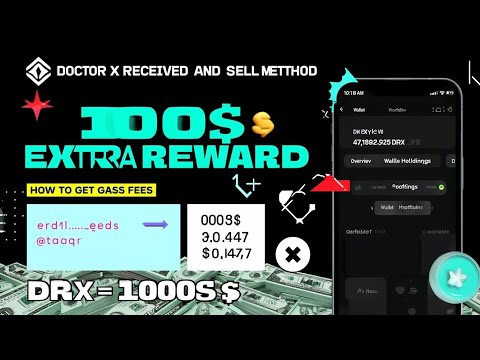 How to Withdraw DRX Tokens & Add Gas Fees | Step-by-Step Guide 2024