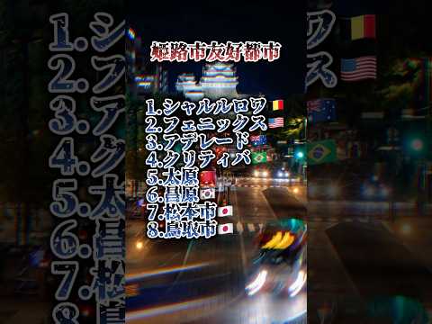 [Part4]姫路市友好都市#友好都市#地理系 #ばずれ