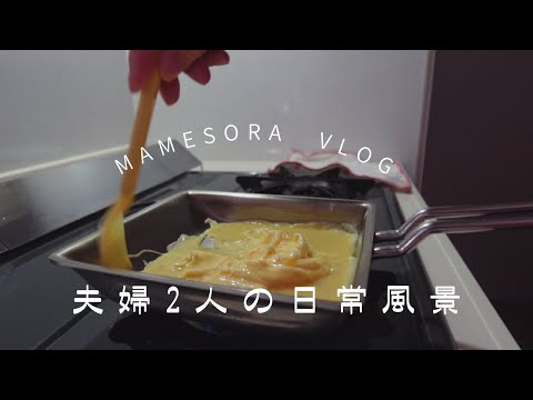 【夫婦2人の日常風景】ステンレス卵焼き器を活用する日々/今読んでいる本/秋口の献立