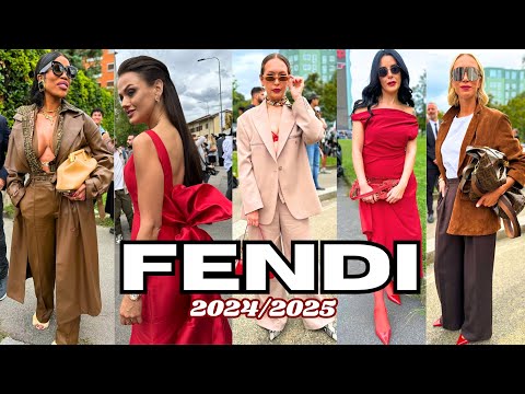 FENDI Fashion Show 2024/2025 : Highlights from Milan Fashion Week