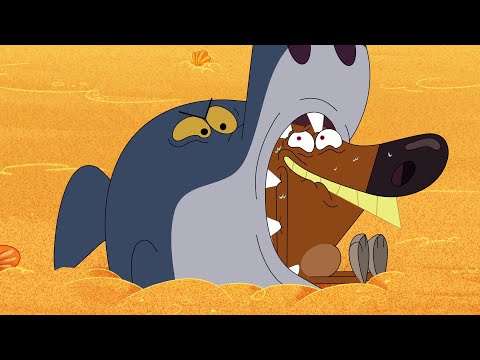 ZIG e SHARKO 🌴 O trampolim mágico ✨ Zig e Sharko Brasil | Desenho Animado em português