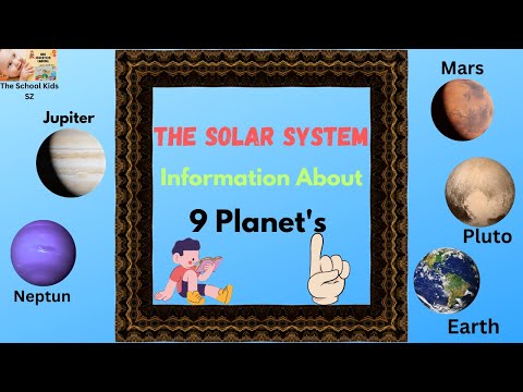 Solar System for Children / Planets in our Solar System/ Solar System Video/ 9 Planets