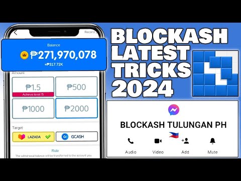 SUNDAN MO LANG ITUTURO KONG TRICKS KAY BLOCKASH APP AT PANIGURADONG PALDO KA