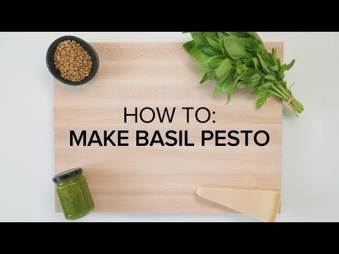 How to make PESTO like a pro in 5 Minutes!