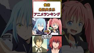 【俺的】最強異世界アニメランキング#shorts#アニメ #面白いアニメ