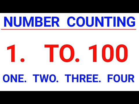 Counting 1 to 100 for nursery class | counting 1 to 100 | 1 to 100 numbers | 1 to 100 counting