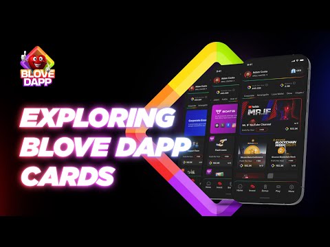 Explore BLove DApp Cards #BloveDApp | Corporate, Crypto Utilities & Special Cards