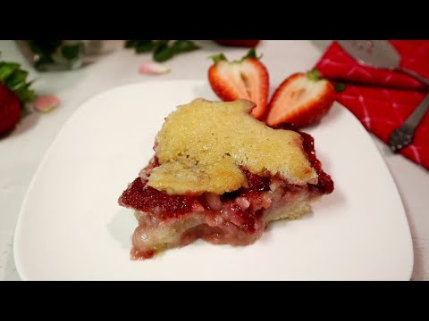 Easy Strawberry Cobbler Recipe | Just 5 INGREDIENTS!