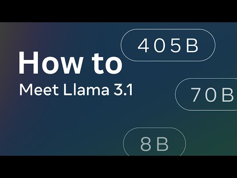 How to Install and Test Llama 3.1  8B, 70B or 405B parameters #ai