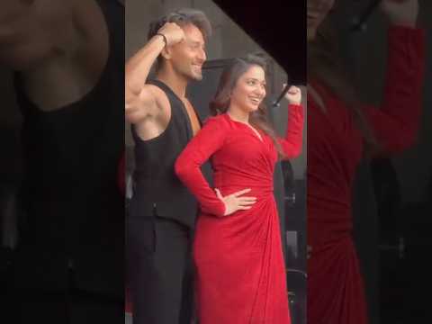 Tamannaah Bhatia & Tiger Shroff #tamanna #tigershroff #shortvideo #shorts #youtubeshorts