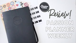 PASSION PLANNER WEEKLY REVIEW!