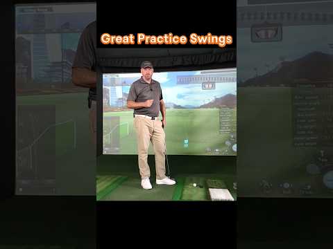 Practice Rehearsal Swings - Golf Tips And Drills