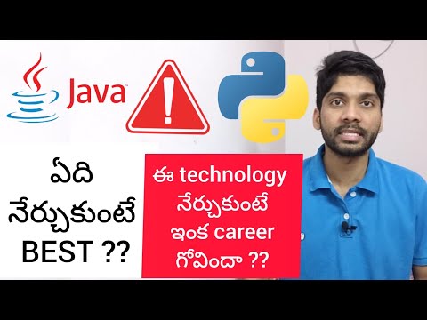 JAVA or Python | Which is better to learn in 2024 (Telugu) | Fresher