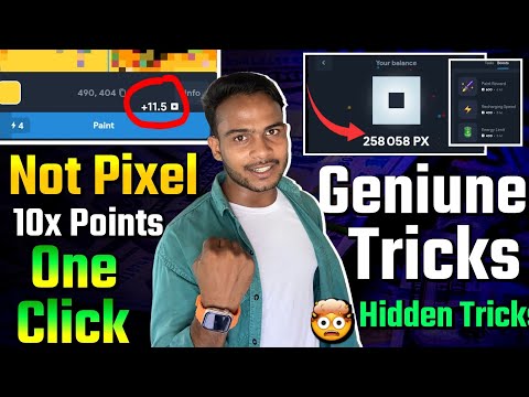 Not Pixel 10x Tricks : Hidden Tricks Do Fast || How to Boost Not Pixel Earning || Not Pixel TGE Nov