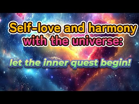 【spirituality】Self love and harmony with the universe＜let the inner quest begin!＞