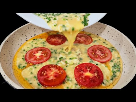 quick breakfast in 5 minutes🍳🍅Amazing tomato and egg recipe