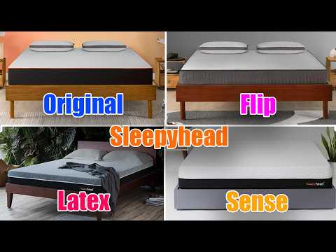 Sleepyhead Mattress Comparison 2025 (Sleepyhead Original Vs Flip Vs Latex Vs Sense)