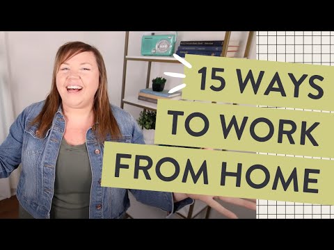 15 Ways to Work From Home and Make Money Online in 2024