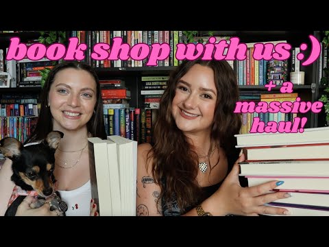 come book shopping with me ft. @aspensarchive | barnes & noble, indie bookstores + half price books!