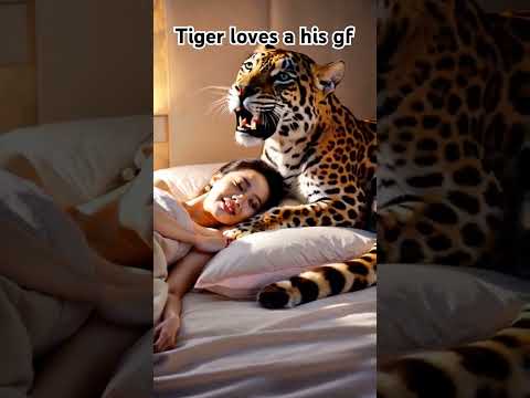 Tiger loves his GF at home #tiger #cat #catscience #lovestatus