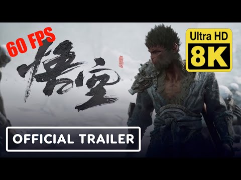 Black Myth: Wukong - Official Unreal Engine 5 Gameplay Trailer 8K 60 FPS