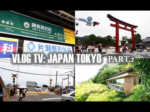 2019 VLOG TV日本東京/鎌倉/江之島/櫻木花道平交道/鎌倉大佛 三天兩夜自由行 JAPAN TOKYO part.2