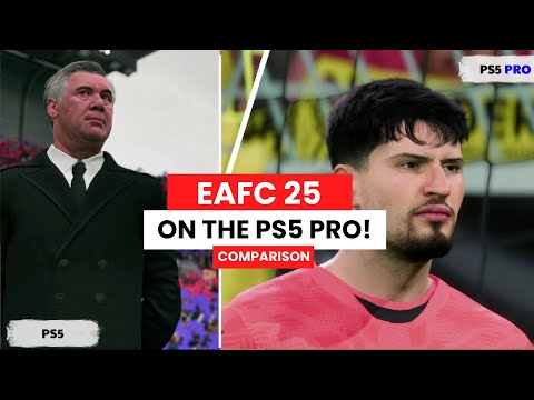 [TTB] #EAFC25 ON THE #PS5PRO! - SIDE BY SIDE COMPARISON - IS THERE ACTUALLY A DIFFERENCE?! 🤔