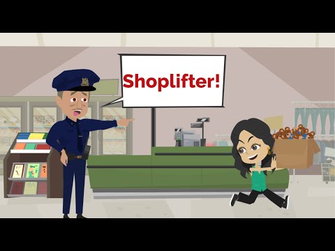 Nora ROBS the store - Part 1 | Easy English story | English conversation practice | No Aliens