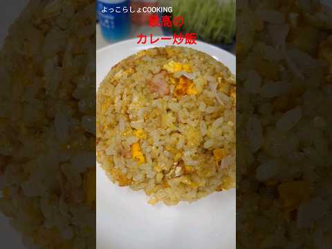 自宅で作る【炒飯】は正直これぐらい適当でいいと思う！油の量は多いほど美味しいよ！ヘルシー炒飯食べるなら中華の意味ないよ〜な。#ショート動画