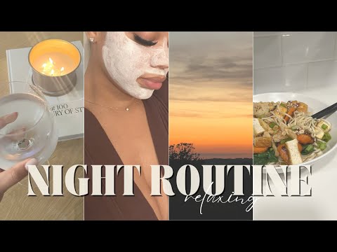 NIGHT ROUTINE | relaxing realistic night with me