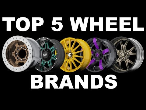 TOP 5 WHEEL BRANDS (MOST FAMOUS)