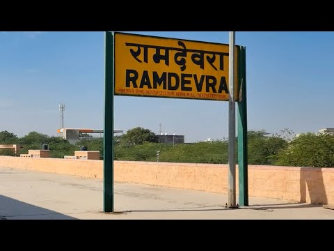 Ramdevra railway station Rajasthan, Indian Railways Video in 4k ultra HD