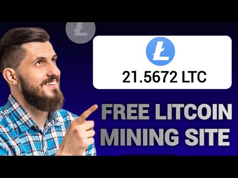 Zero Investment ~ Mine Free 1.00 LTC | Free Litcoin cloud mining site