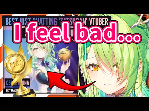 Fauna Reacts to Winning The Vtuber Awards 2 Times!【HololiveEN】