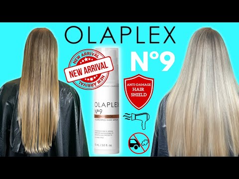 The NEW OLAPLEX Nº9 Anti-Damage Protecting Hair Serum | How To Use In Styling Routine & How It Works