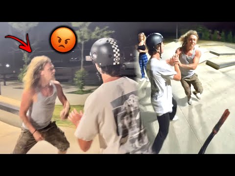 ANGRY GUY TRIES FIGHTING SCOOTER KIDS…